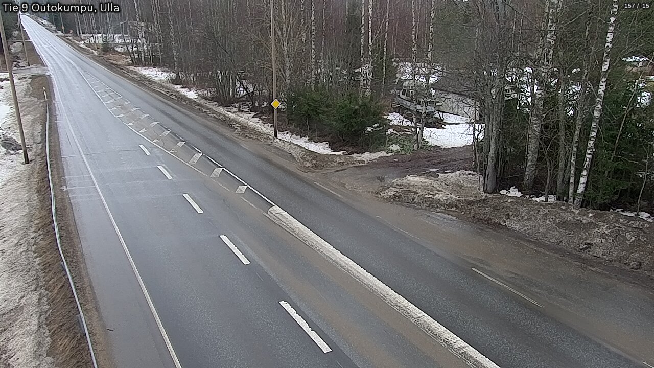 Weather Camera Image Väg 9 Outokumpu, Ulla, Outokumpu, Pohjois-Karjala