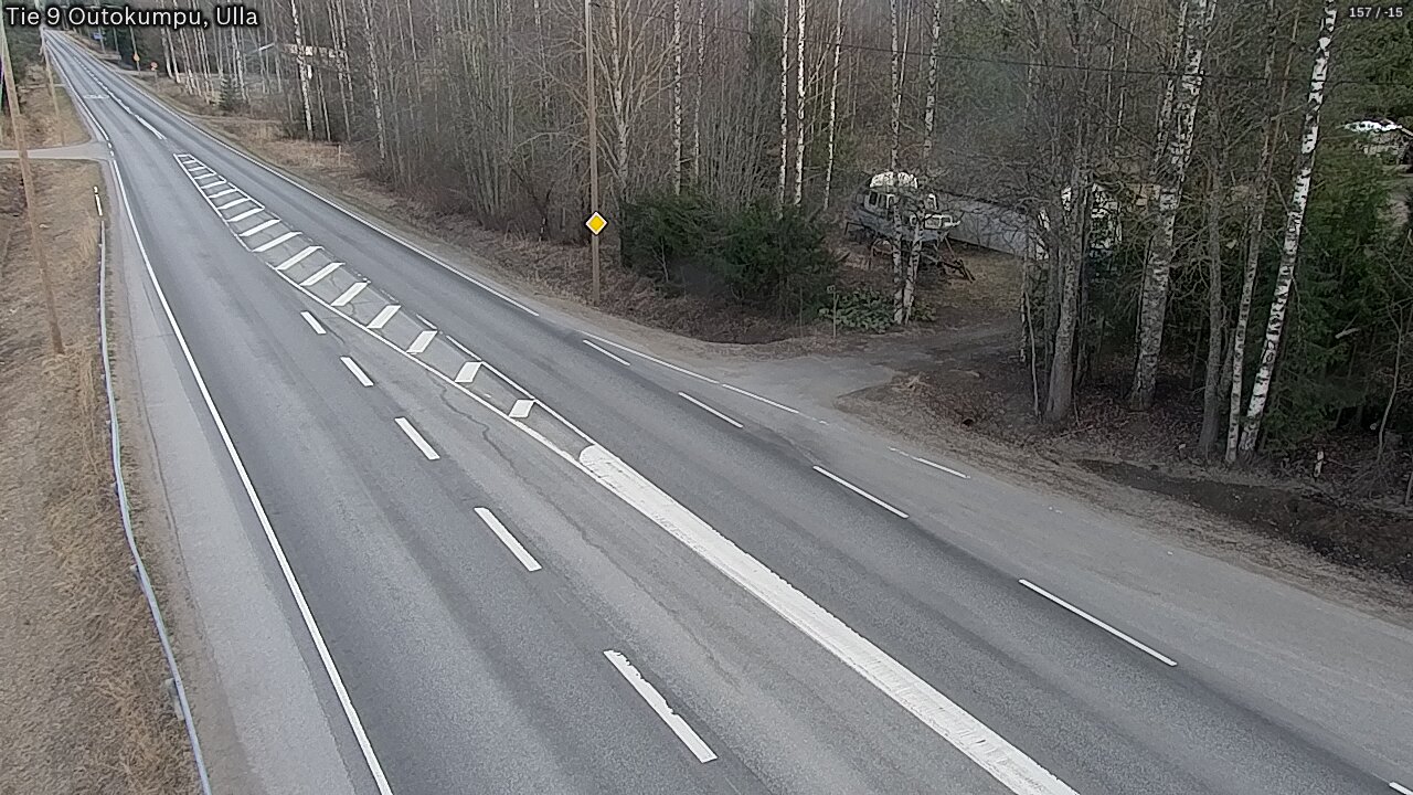 Weather Camera Image Väg 9 Outokumpu, Ulla, Outokumpu, Pohjois-Karjala