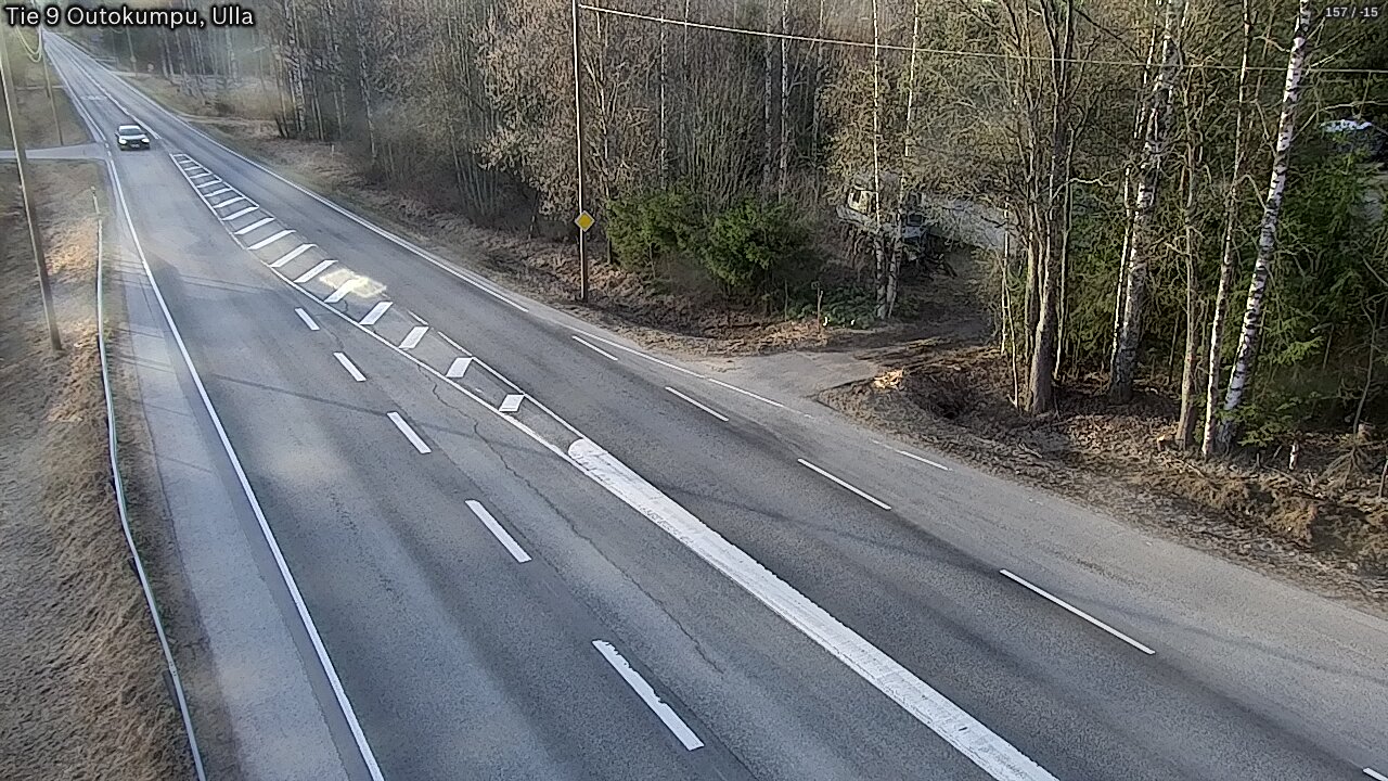 Weather Camera Image Väg 9 Outokumpu, Ulla, Outokumpu, Pohjois-Karjala