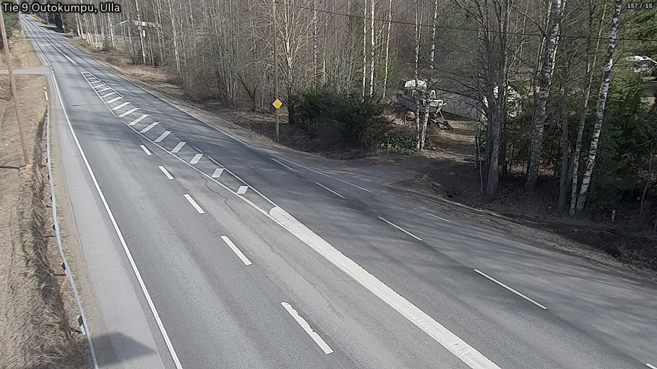 Weather Camera Image Väg 9 Outokumpu, Ulla, Outokumpu, Pohjois-Karjala