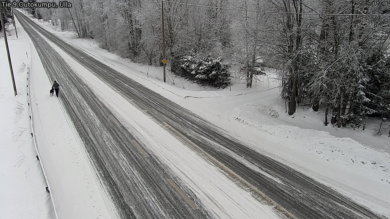 Weather Camera Image Väg 9 Outokumpu, Ulla, Outokumpu, Pohjois-Karjala