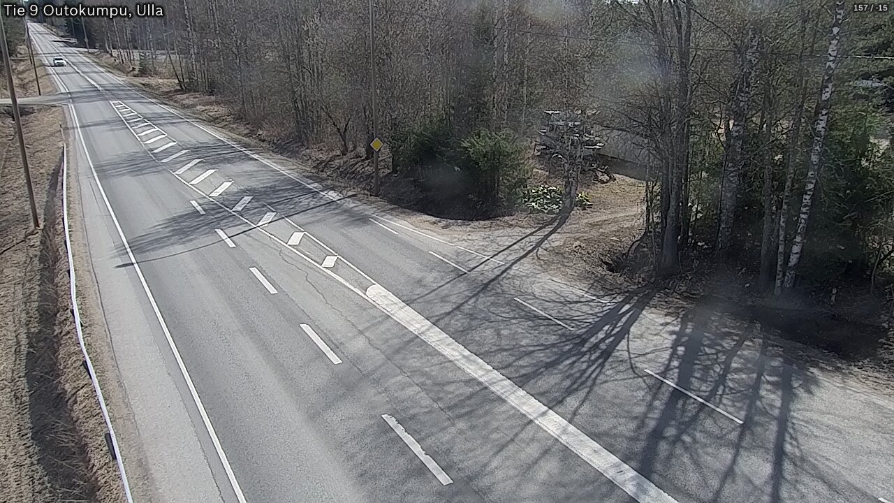 Weather Camera Image Väg 9 Outokumpu, Ulla, Outokumpu, Pohjois-Karjala