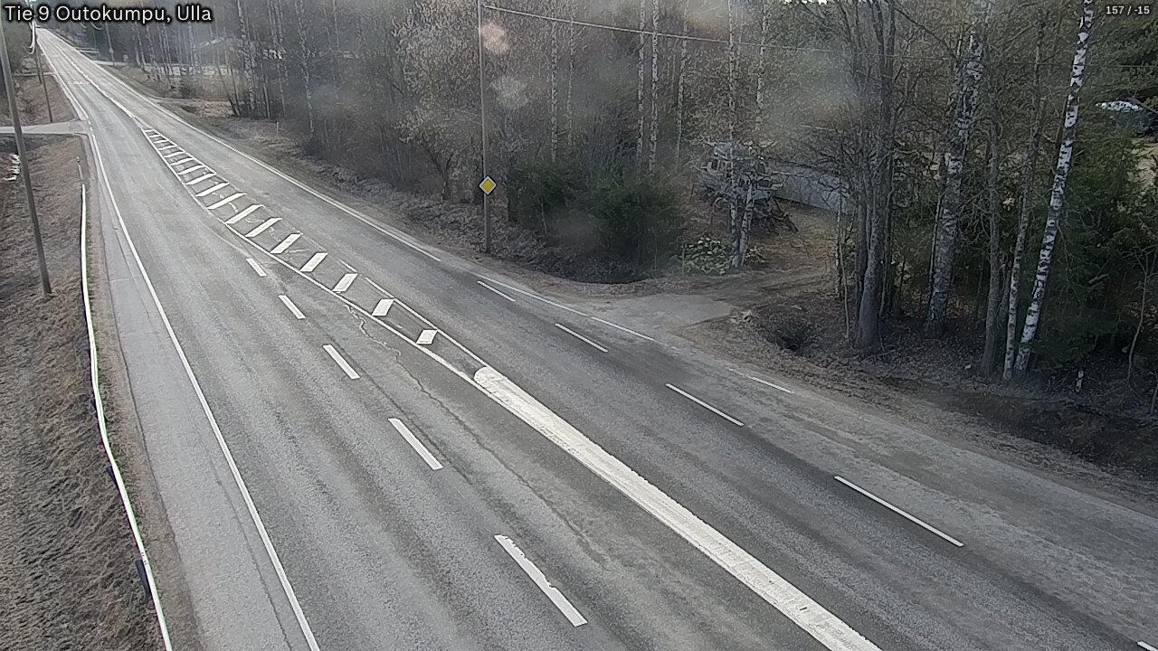 Weather Camera Image Väg 9 Outokumpu, Ulla, Outokumpu, Pohjois-Karjala