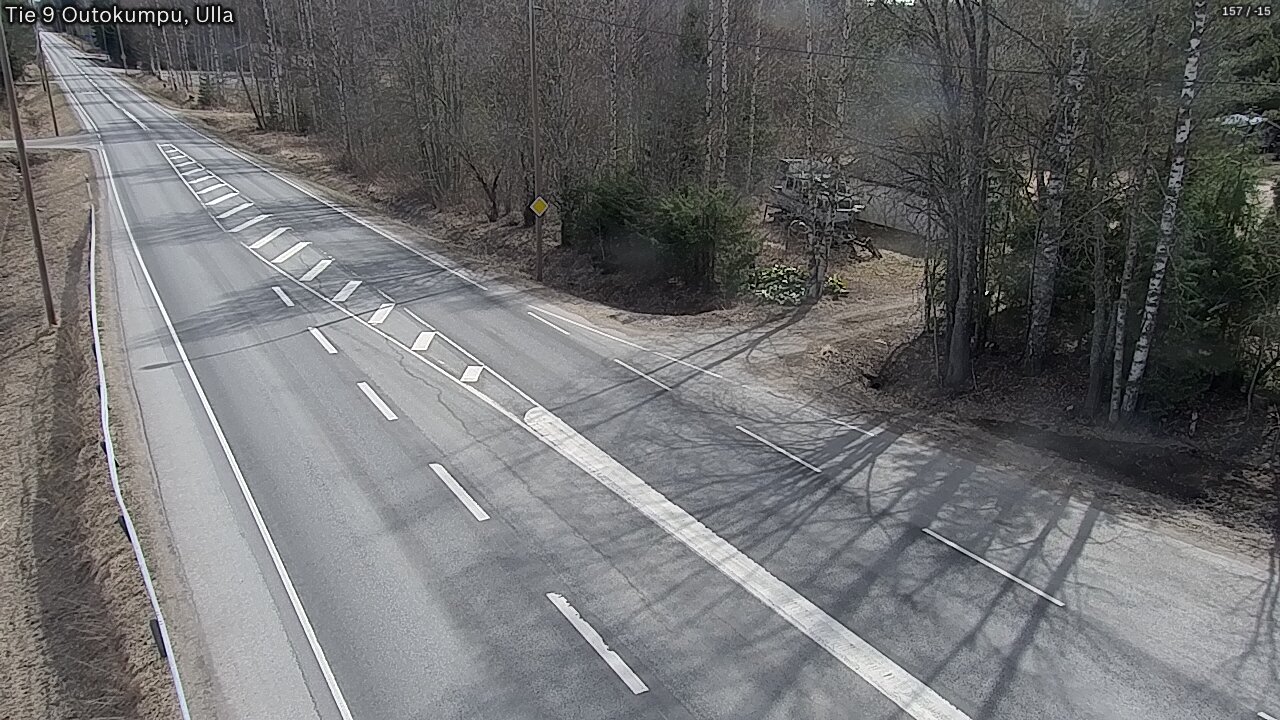 Weather Camera Image Väg 9 Outokumpu, Ulla, Outokumpu, Pohjois-Karjala