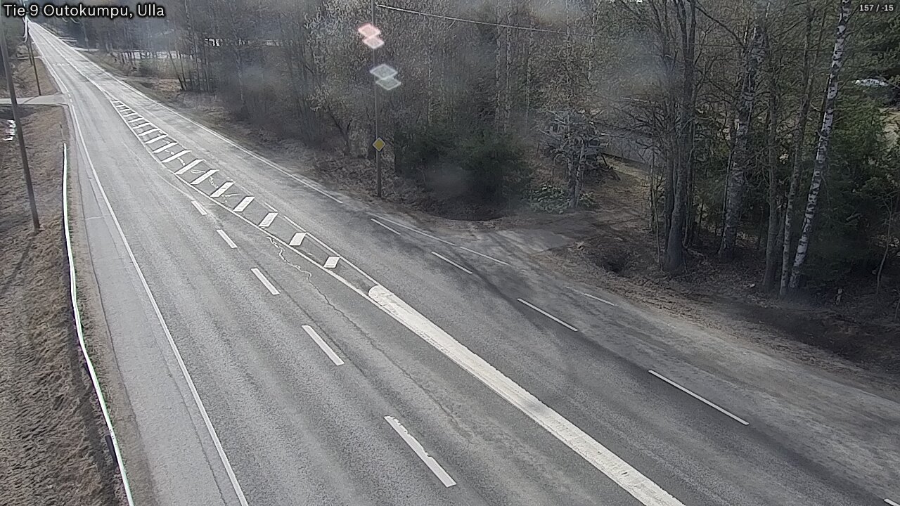 Weather Camera Image Väg 9 Outokumpu, Ulla, Outokumpu, Pohjois-Karjala
