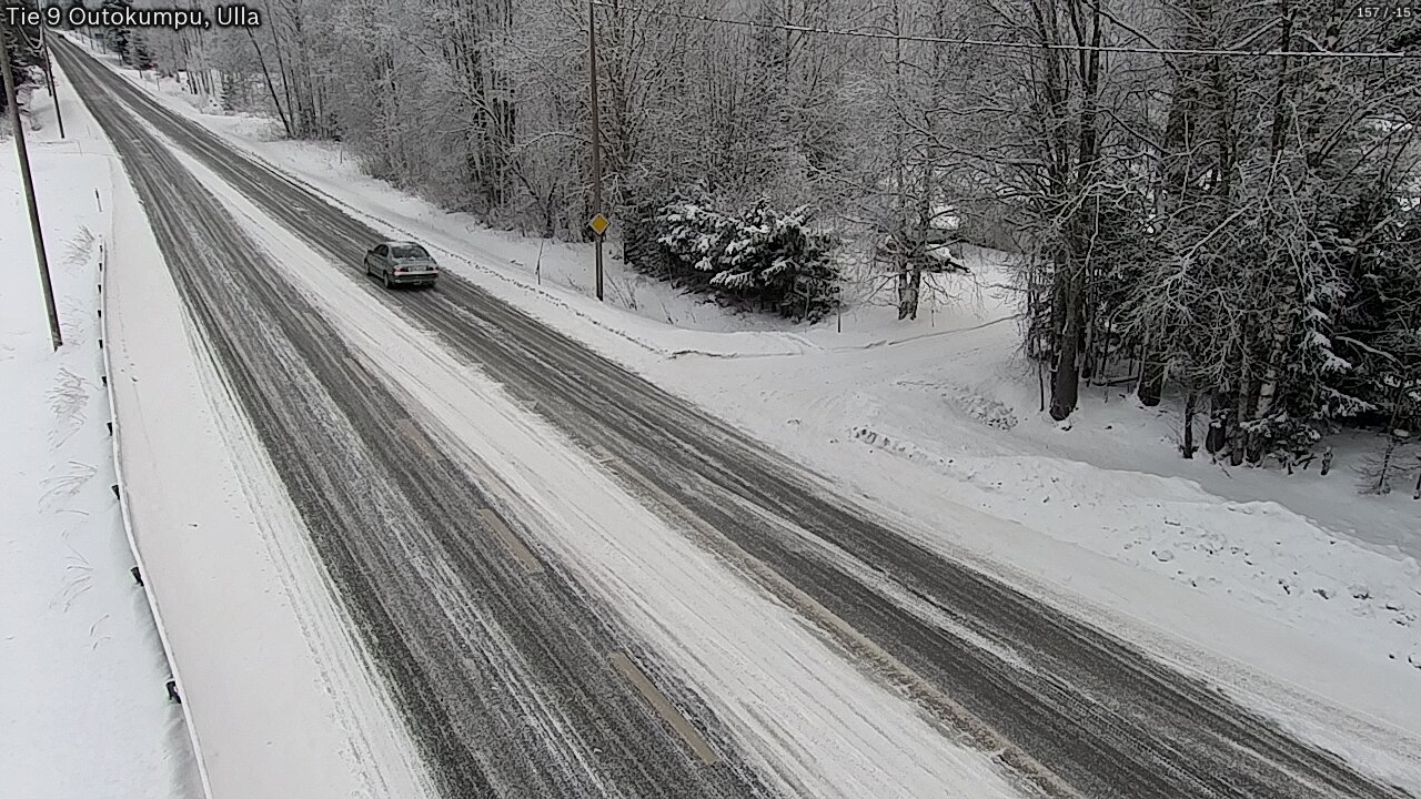 Weather Camera Image Väg 9 Outokumpu, Ulla, Outokumpu, Pohjois-Karjala