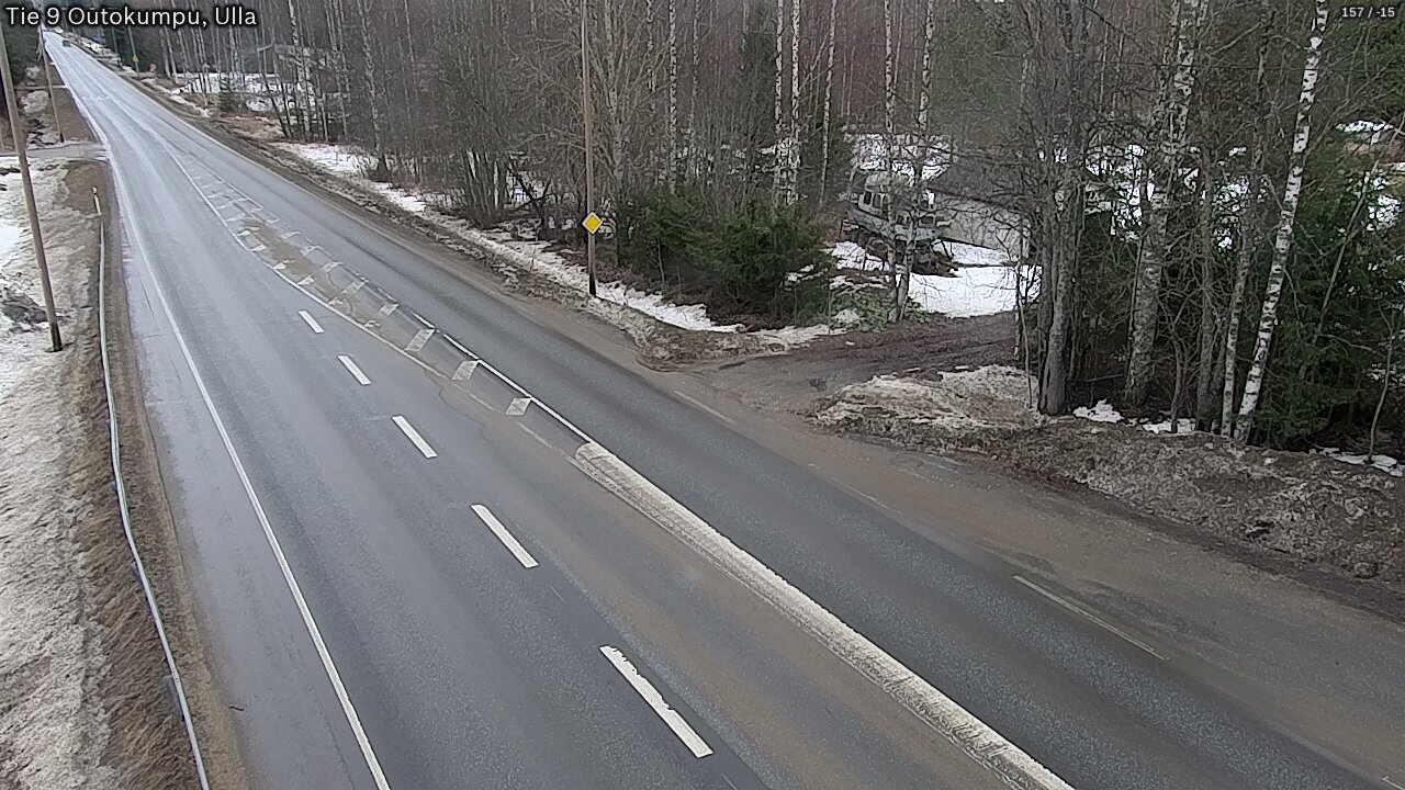 Weather Camera Image Road 9 Outokumpu, Ulla, Outokumpu, Pohjois-Karjala