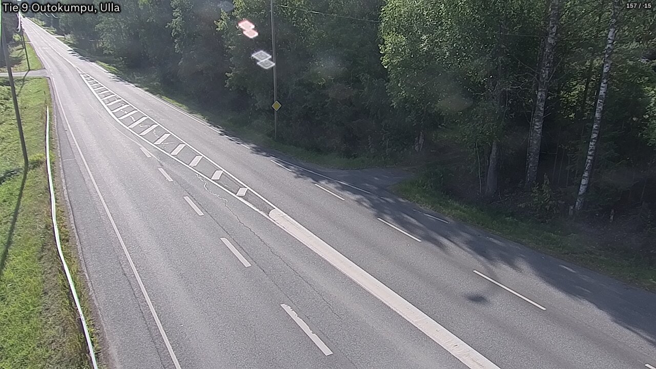 Weather Camera Image Väg 9 Outokumpu, Ulla, Outokumpu, Pohjois-Karjala