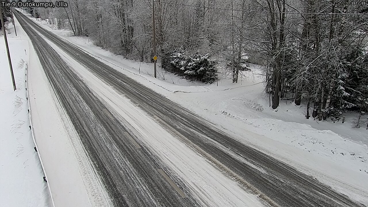 Weather Camera Image Väg 9 Outokumpu, Ulla, Outokumpu, Pohjois-Karjala
