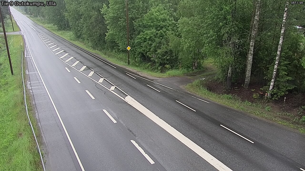 Weather Camera Image Road 9 Outokumpu, Ulla, Outokumpu, Pohjois-Karjala
