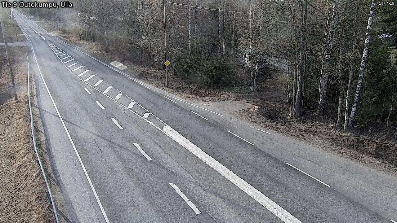 Weather Camera Image Väg 9 Outokumpu, Ulla, Outokumpu, Pohjois-Karjala