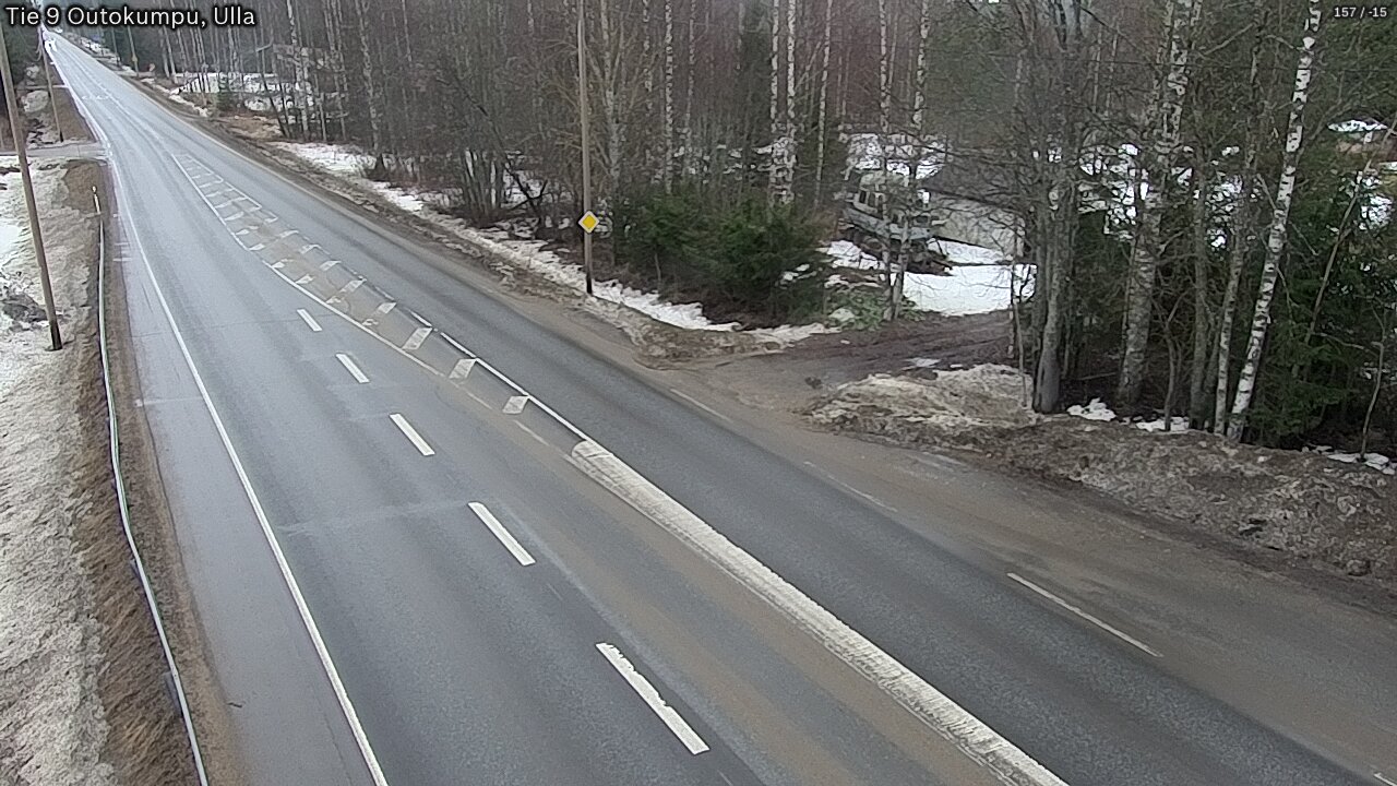 Weather Camera Image Väg 9 Outokumpu, Ulla, Outokumpu, Pohjois-Karjala