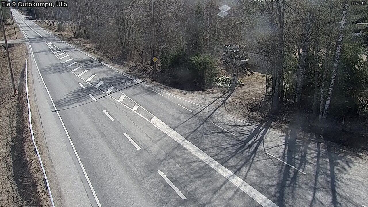 Weather Camera Image Väg 9 Outokumpu, Ulla, Outokumpu, Pohjois-Karjala