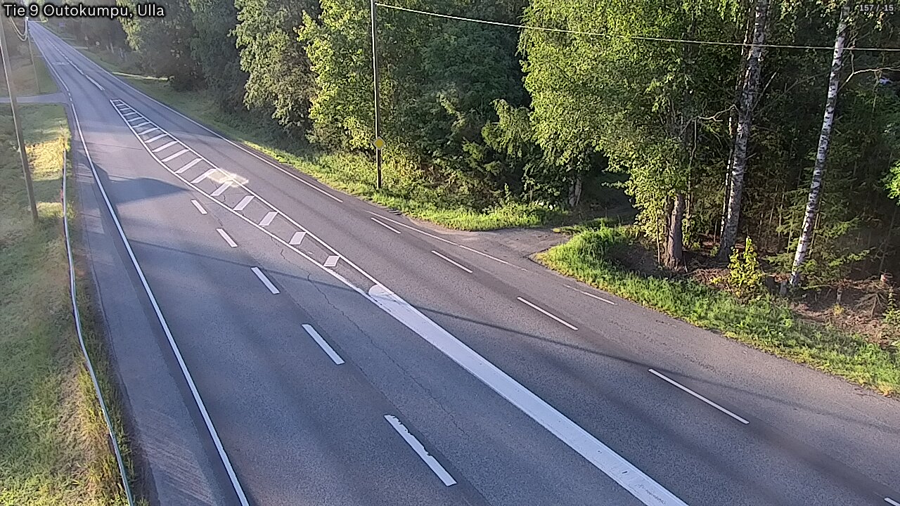 Weather Camera Image Road 9 Outokumpu, Ulla, Outokumpu, Pohjois-Karjala