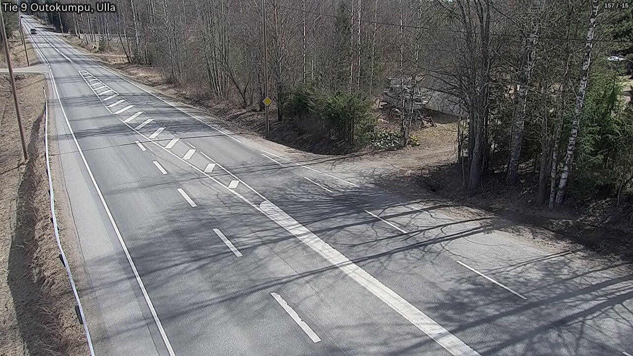 Weather Camera Image Väg 9 Outokumpu, Ulla, Outokumpu, Pohjois-Karjala