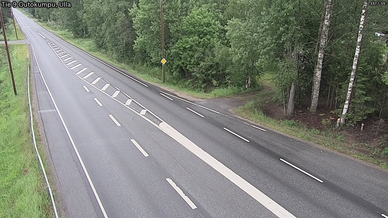 Kelikamerat Kuva Tie 9 Outokumpu, Ulla, Outokumpu, Pohjois-Karjala