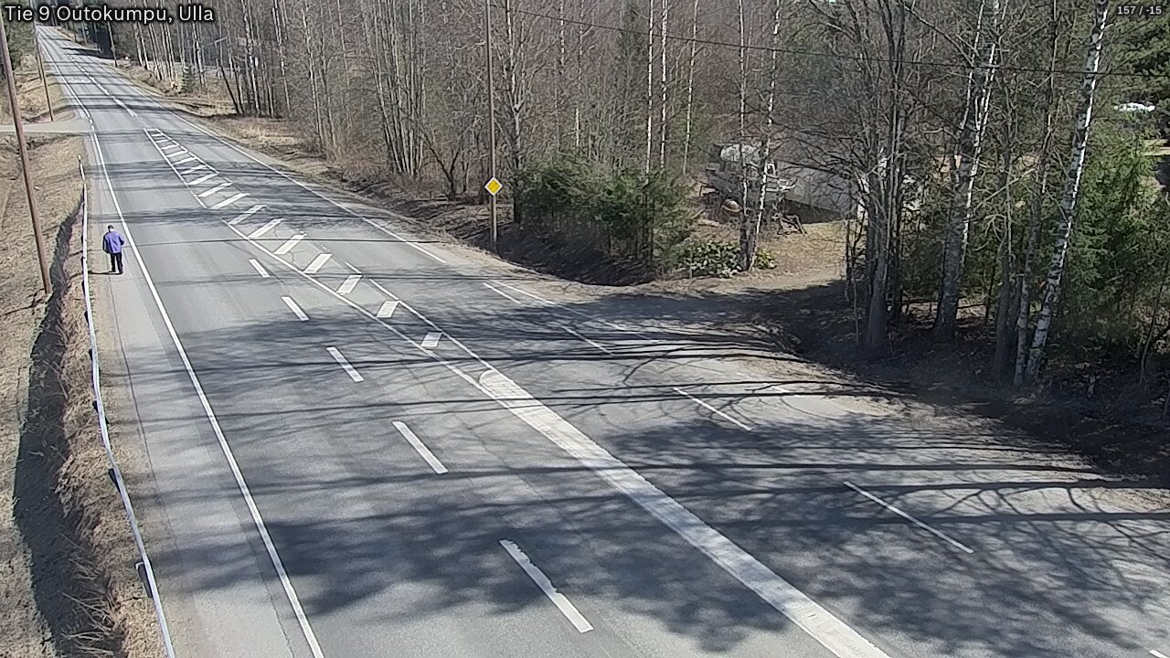 Weather Camera Image Väg 9 Outokumpu, Ulla, Outokumpu, Pohjois-Karjala