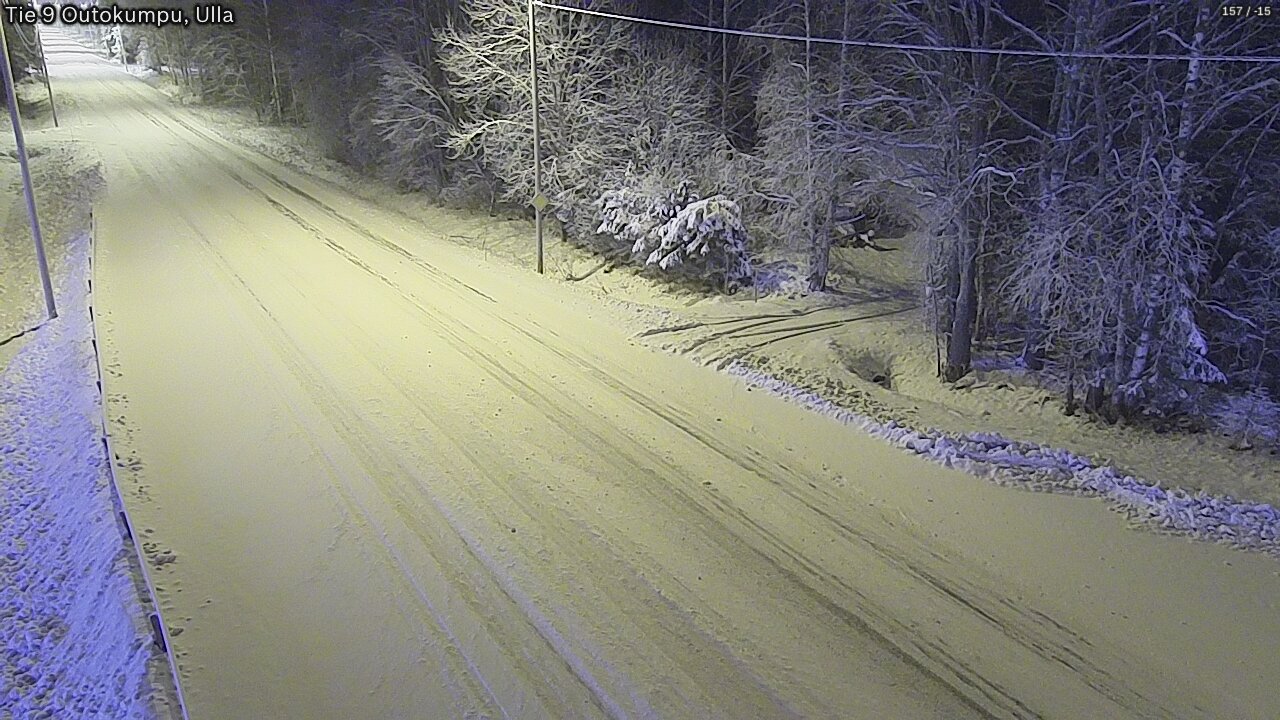 Kelikamerat Kuva Tie 9 Outokumpu, Ulla, Outokumpu, Pohjois-Karjala