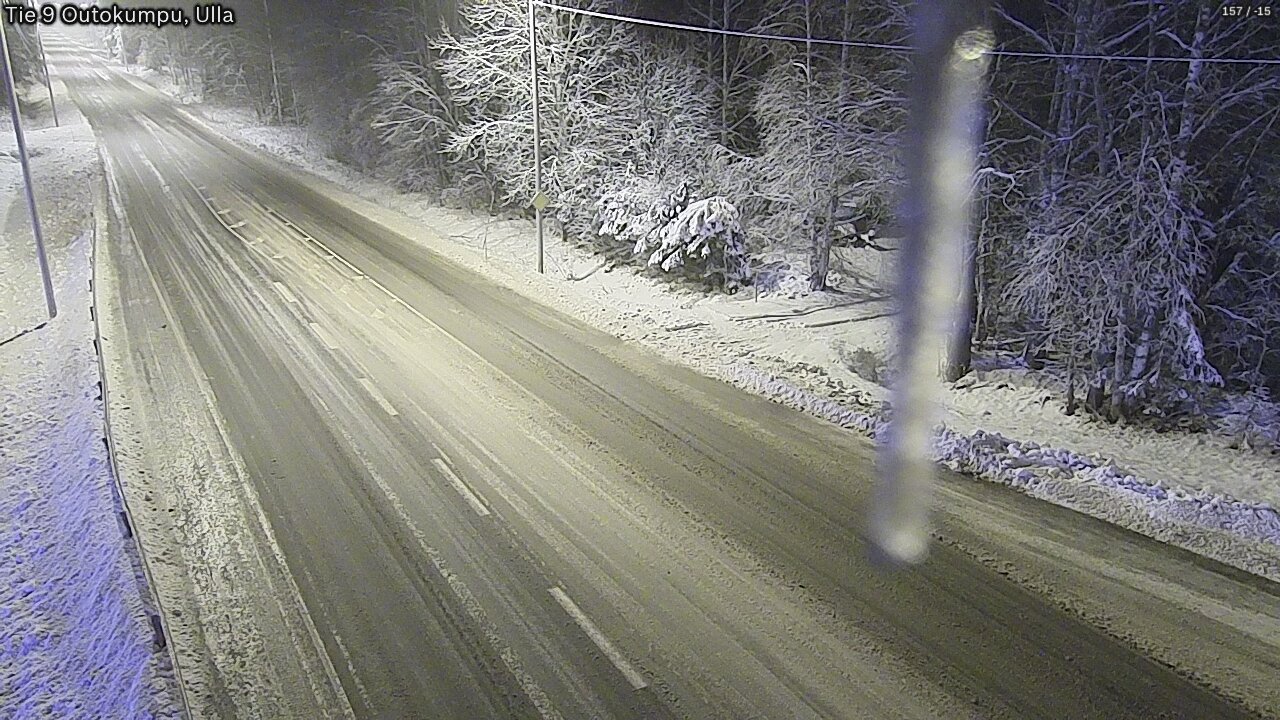 Weather Camera Image Väg 9 Outokumpu, Ulla, Outokumpu, Pohjois-Karjala