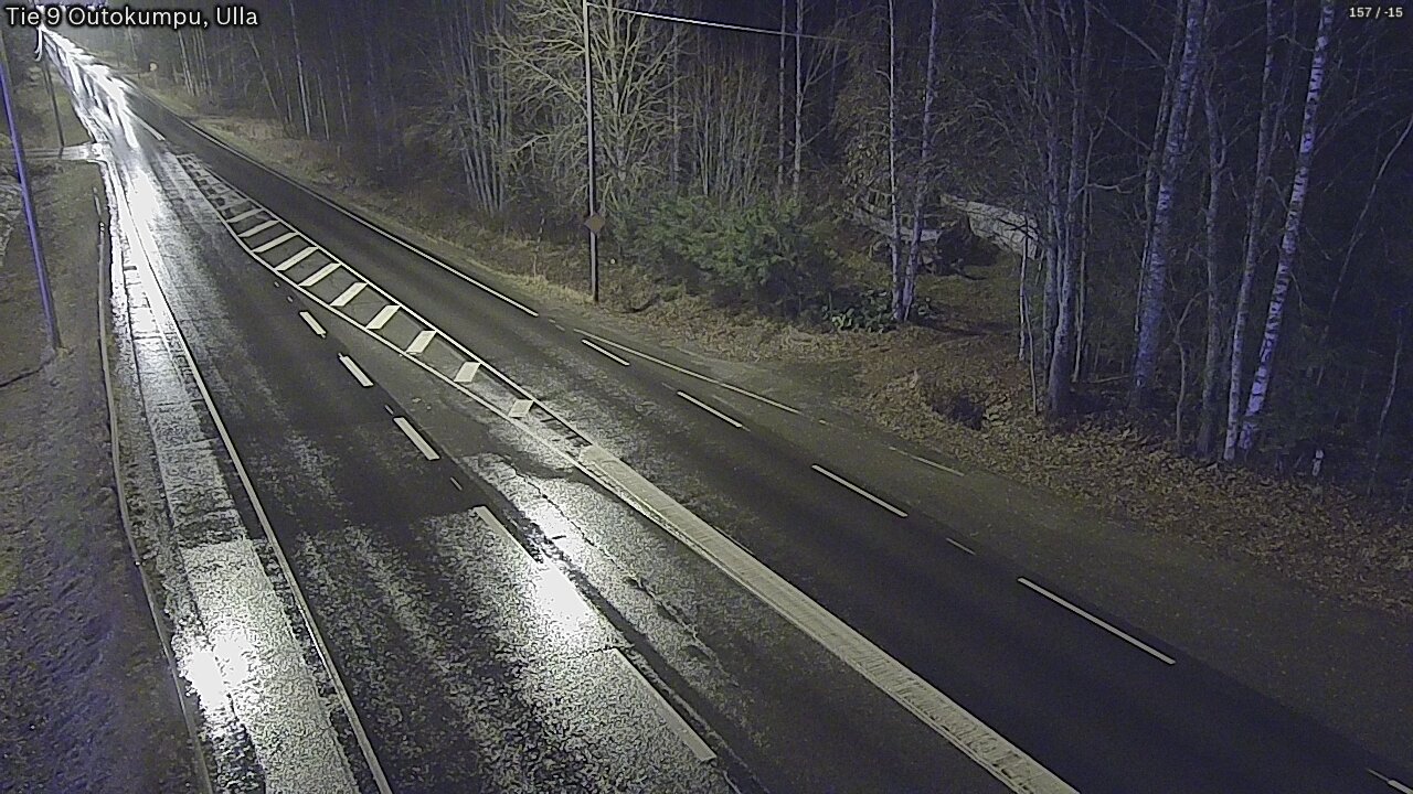 Weather Camera Image Väg 9 Outokumpu, Ulla, Outokumpu, Pohjois-Karjala