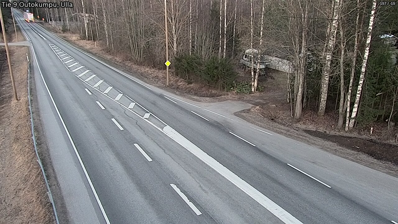 Weather Camera Image Väg 9 Outokumpu, Ulla, Outokumpu, Pohjois-Karjala