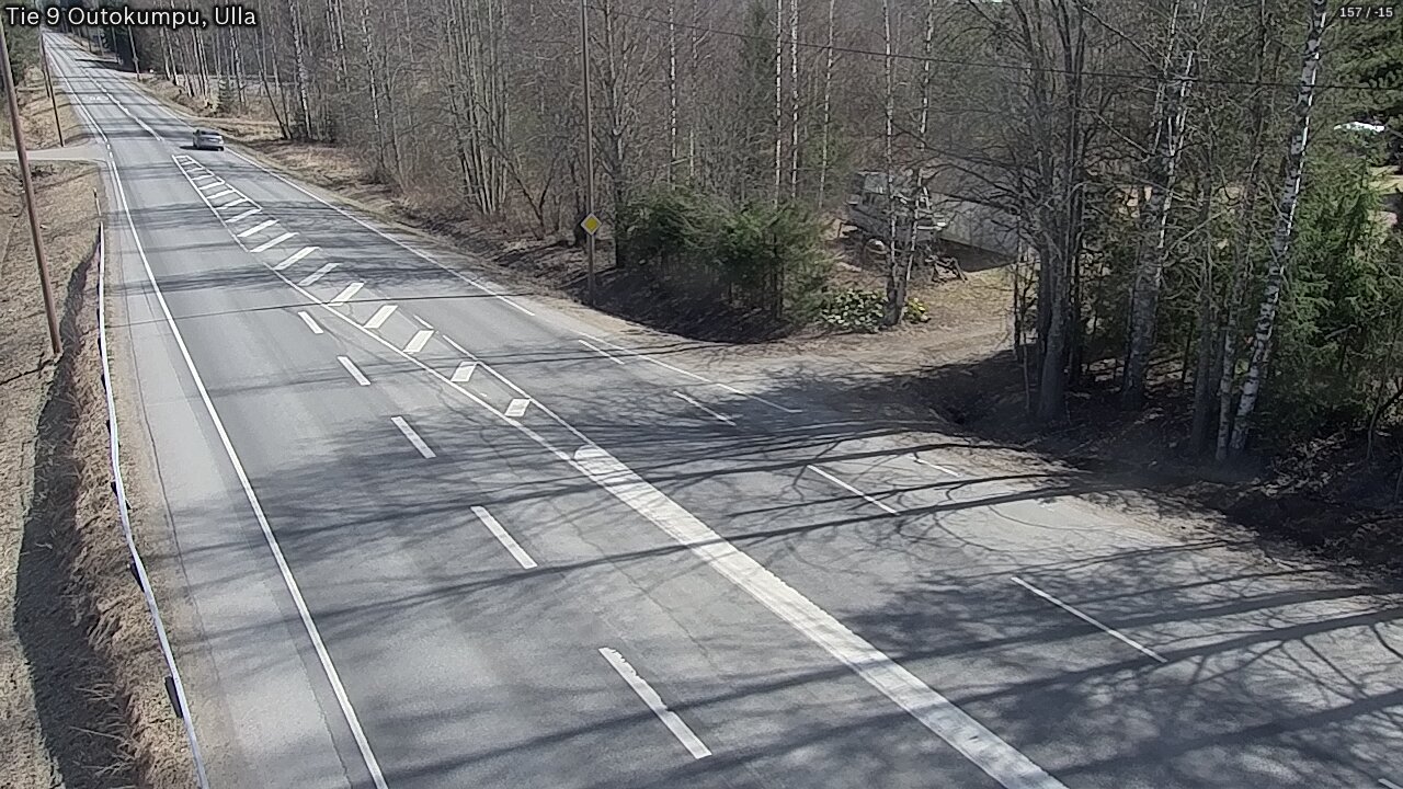Weather Camera Image Väg 9 Outokumpu, Ulla, Outokumpu, Pohjois-Karjala