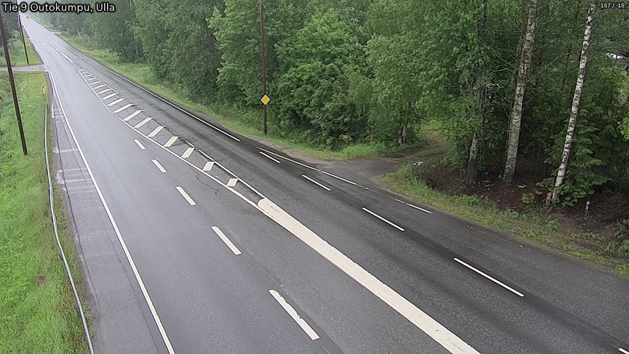 Weather Camera Image Road 9 Outokumpu, Ulla, Outokumpu, Pohjois-Karjala