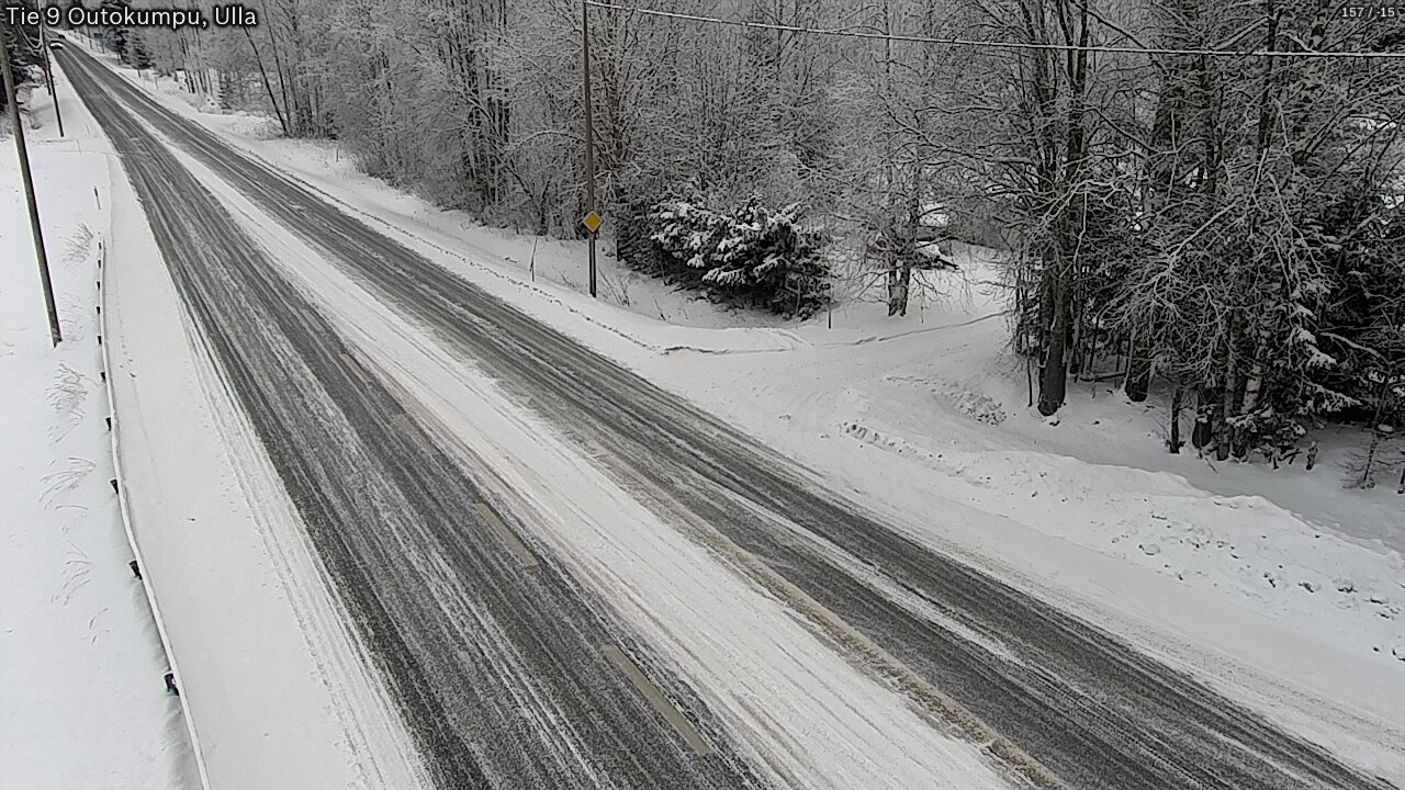 Weather Camera Image Väg 9 Outokumpu, Ulla, Outokumpu, Pohjois-Karjala