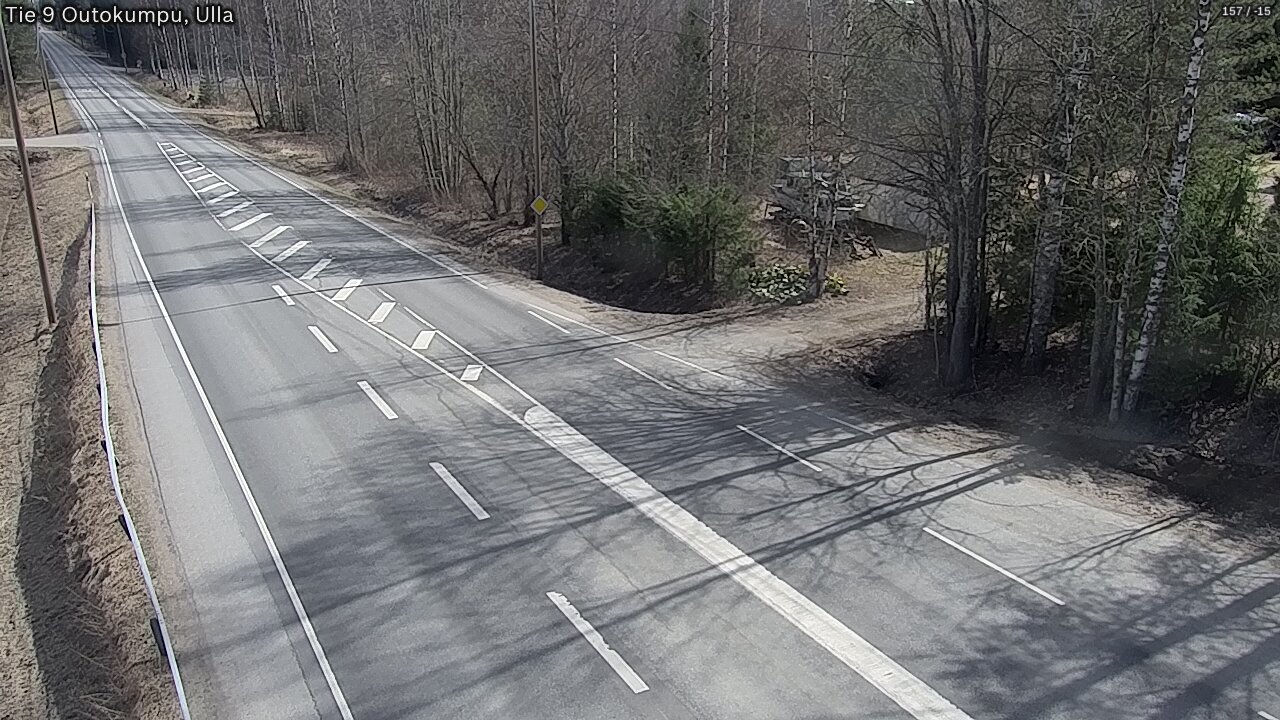 Weather Camera Image Väg 9 Outokumpu, Ulla, Outokumpu, Pohjois-Karjala