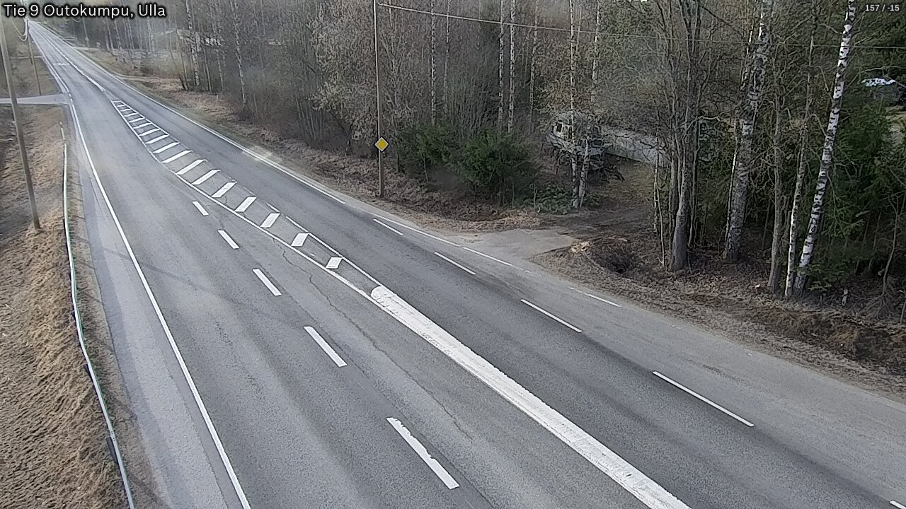 Weather Camera Image Väg 9 Outokumpu, Ulla, Outokumpu, Pohjois-Karjala