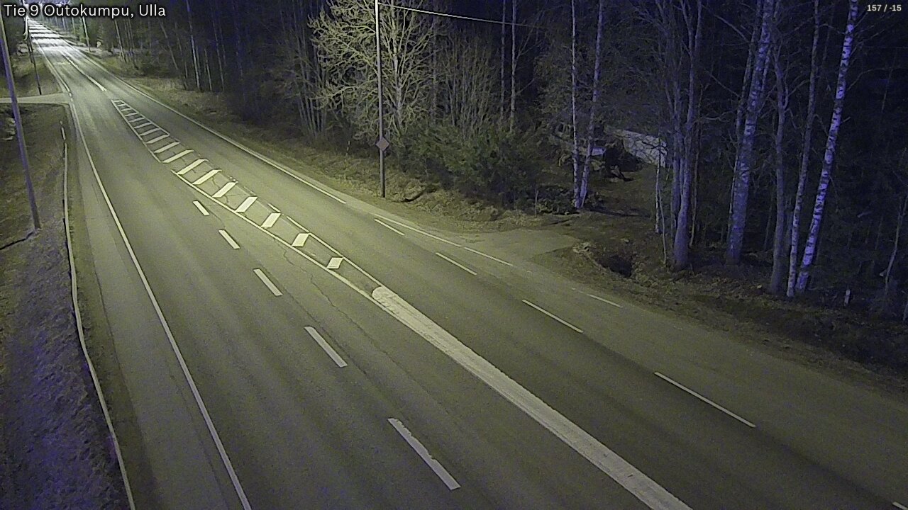 Weather Camera Image Väg 9 Outokumpu, Ulla, Outokumpu, Pohjois-Karjala