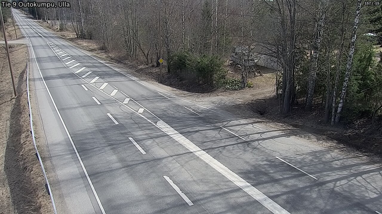 Weather Camera Image Väg 9 Outokumpu, Ulla, Outokumpu, Pohjois-Karjala
