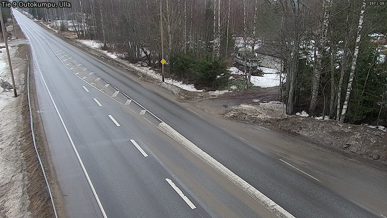 Weather Camera Image Väg 9 Outokumpu, Ulla, Outokumpu, Pohjois-Karjala
