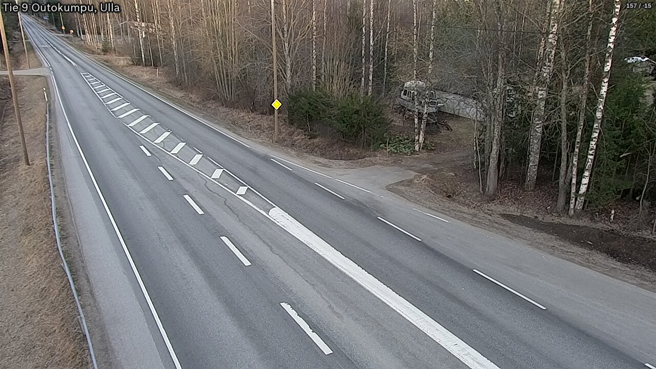 Weather Camera Image Väg 9 Outokumpu, Ulla, Outokumpu, Pohjois-Karjala