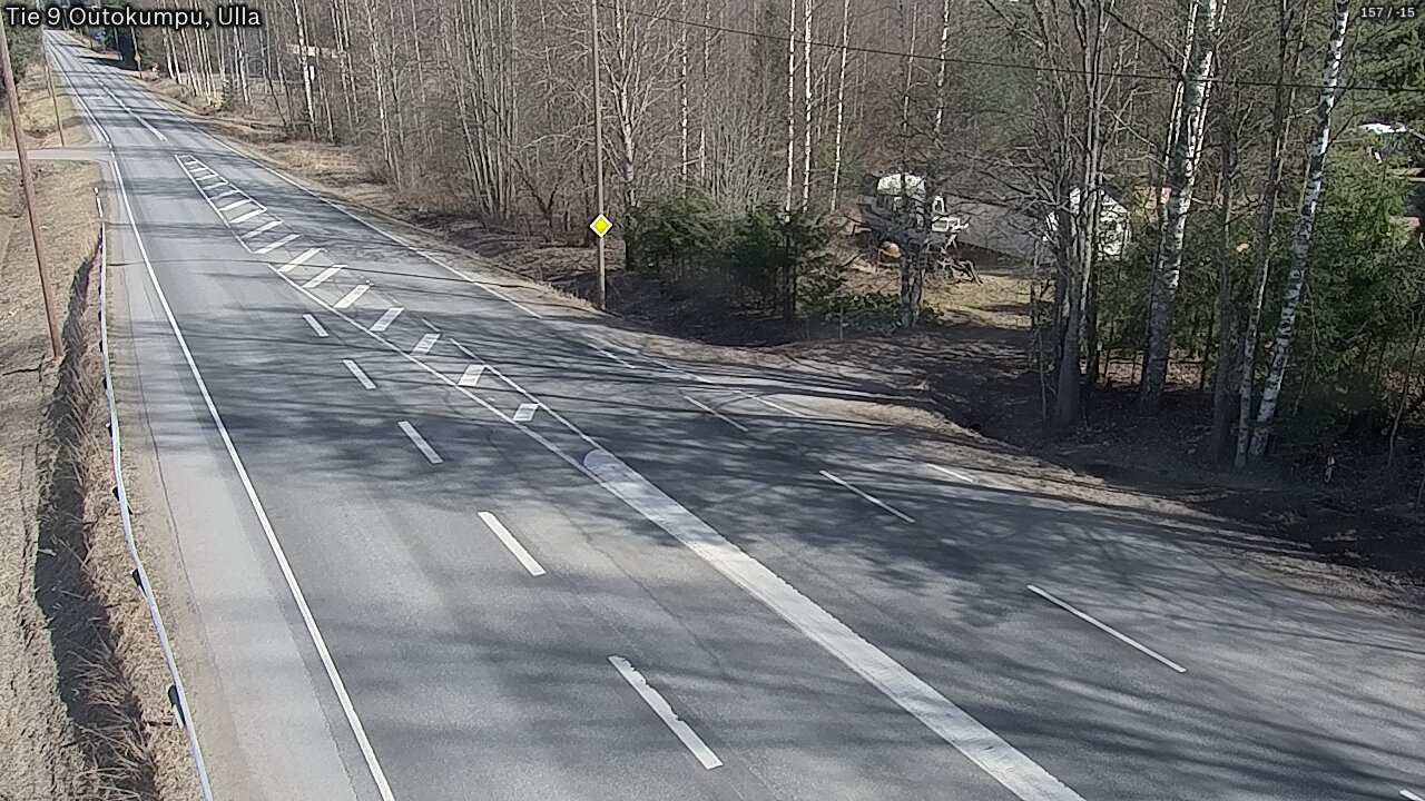 Weather Camera Image Väg 9 Outokumpu, Ulla, Outokumpu, Pohjois-Karjala