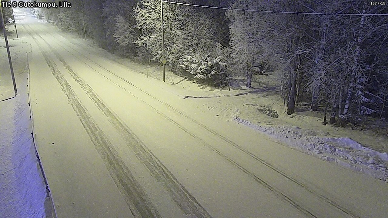 Kelikamerat Kuva Tie 9 Outokumpu, Ulla, Outokumpu, Pohjois-Karjala