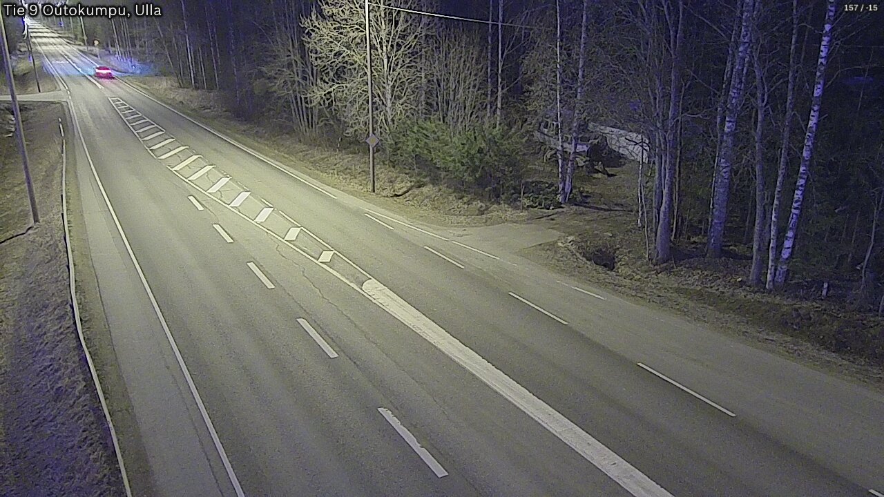 Weather Camera Image Väg 9 Outokumpu, Ulla, Outokumpu, Pohjois-Karjala