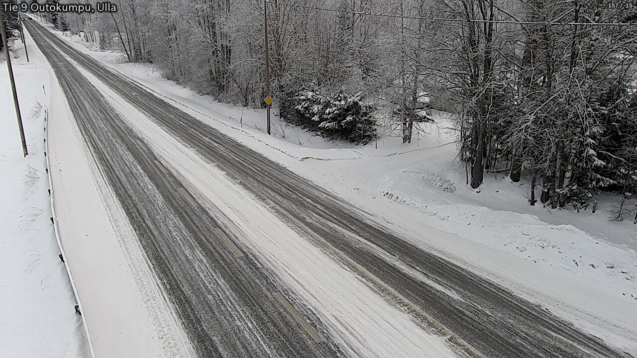 Weather Camera Image Väg 9 Outokumpu, Ulla, Outokumpu, Pohjois-Karjala
