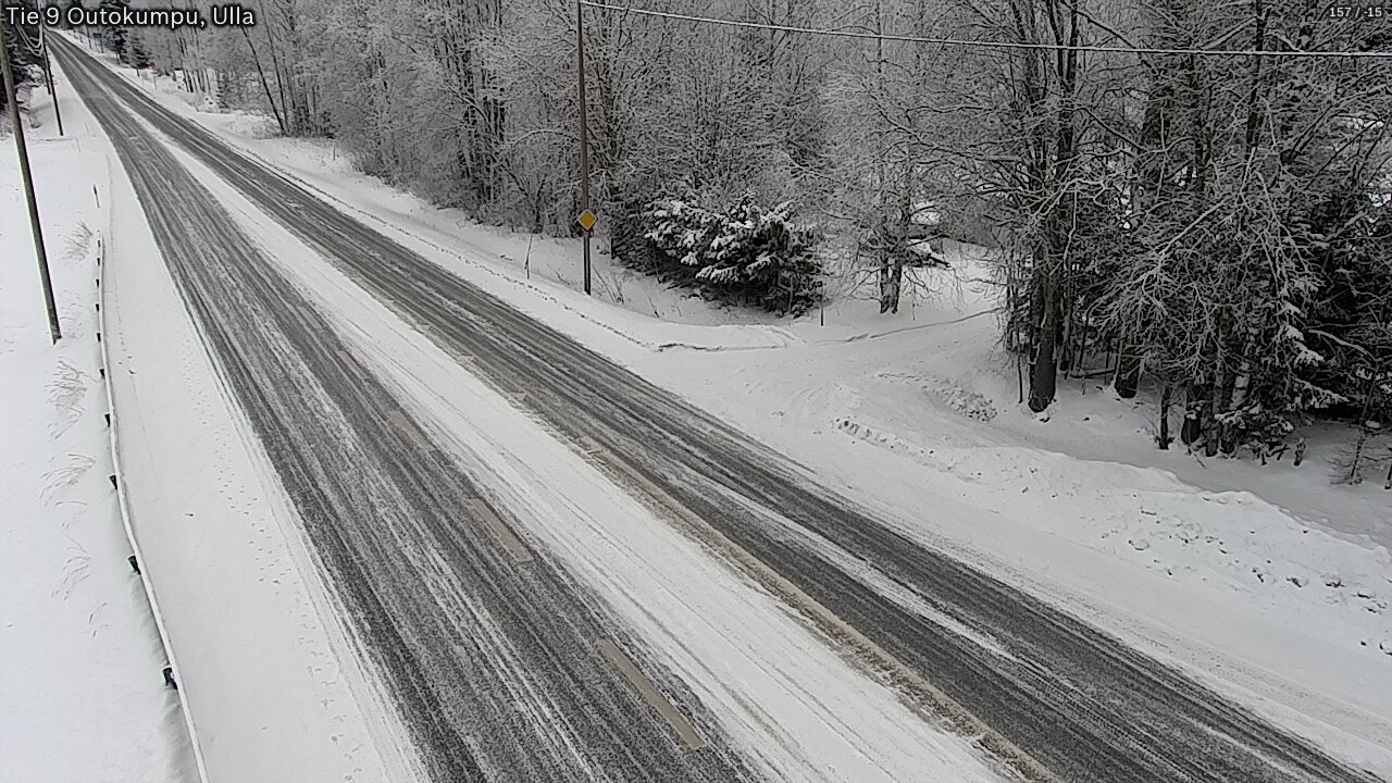 Weather Camera Image Väg 9 Outokumpu, Ulla, Outokumpu, Pohjois-Karjala