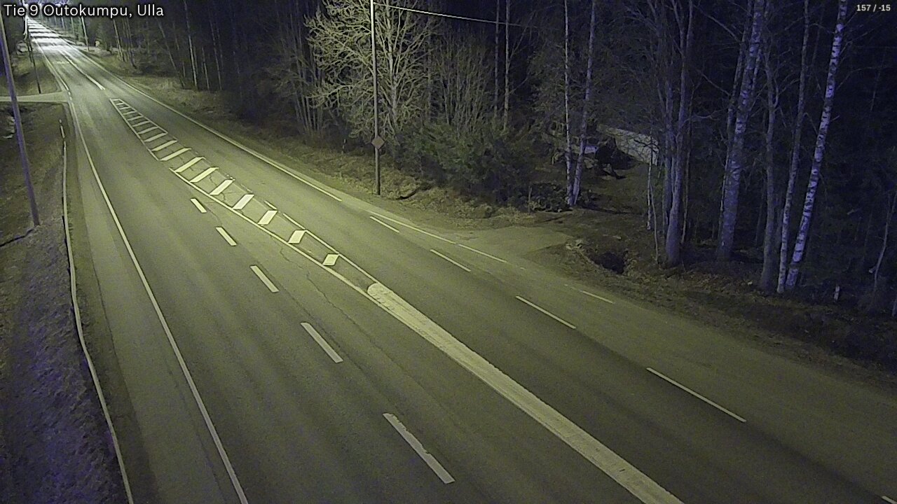 Weather Camera Image Väg 9 Outokumpu, Ulla, Outokumpu, Pohjois-Karjala