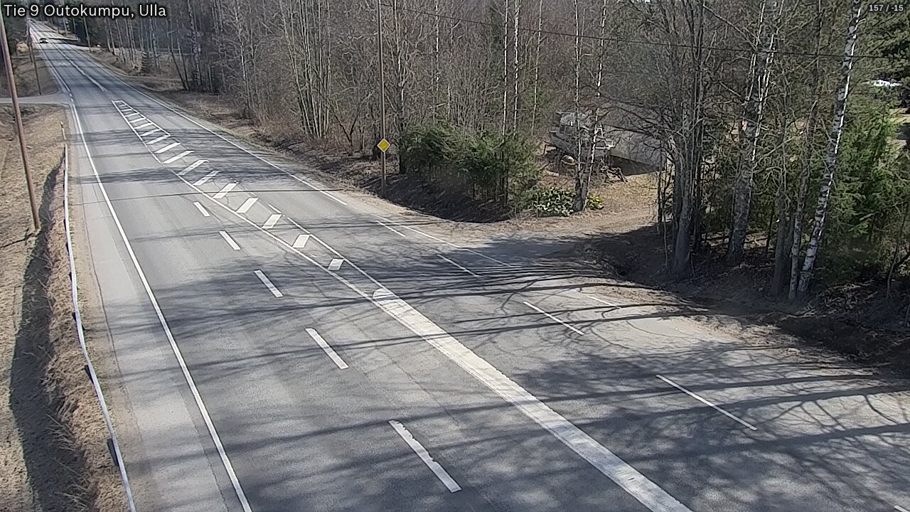 Weather Camera Image Väg 9 Outokumpu, Ulla, Outokumpu, Pohjois-Karjala