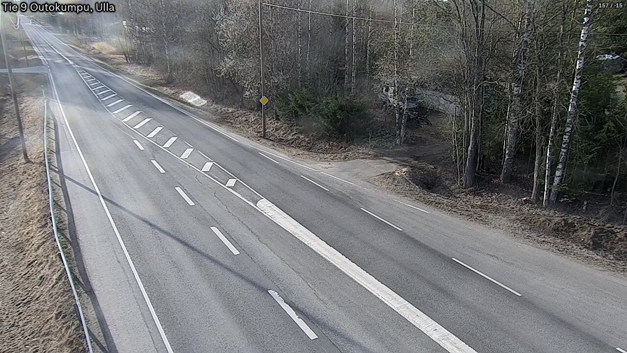 Weather Camera Image Road 9 Outokumpu, Ulla, Outokumpu, Pohjois-Karjala