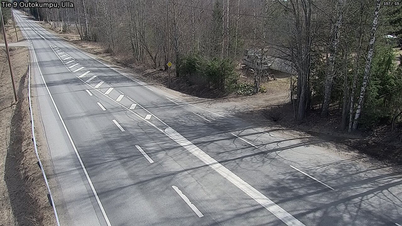 Weather Camera Image Väg 9 Outokumpu, Ulla, Outokumpu, Pohjois-Karjala