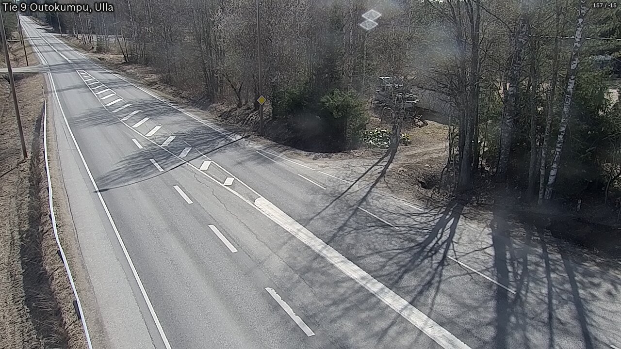 Weather Camera Image Väg 9 Outokumpu, Ulla, Outokumpu, Pohjois-Karjala