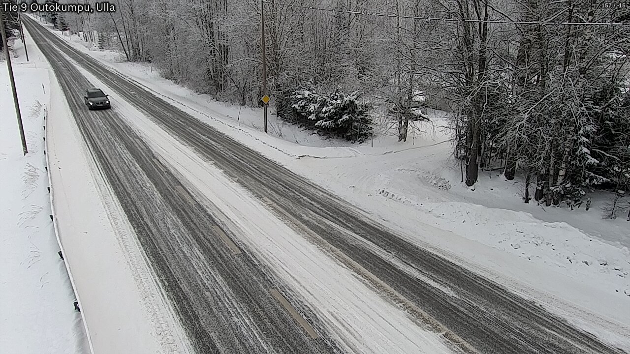 Weather Camera Image Väg 9 Outokumpu, Ulla, Outokumpu, Pohjois-Karjala