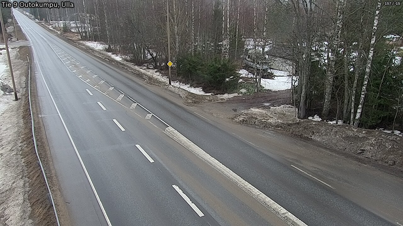 Weather Camera Image Väg 9 Outokumpu, Ulla, Outokumpu, Pohjois-Karjala