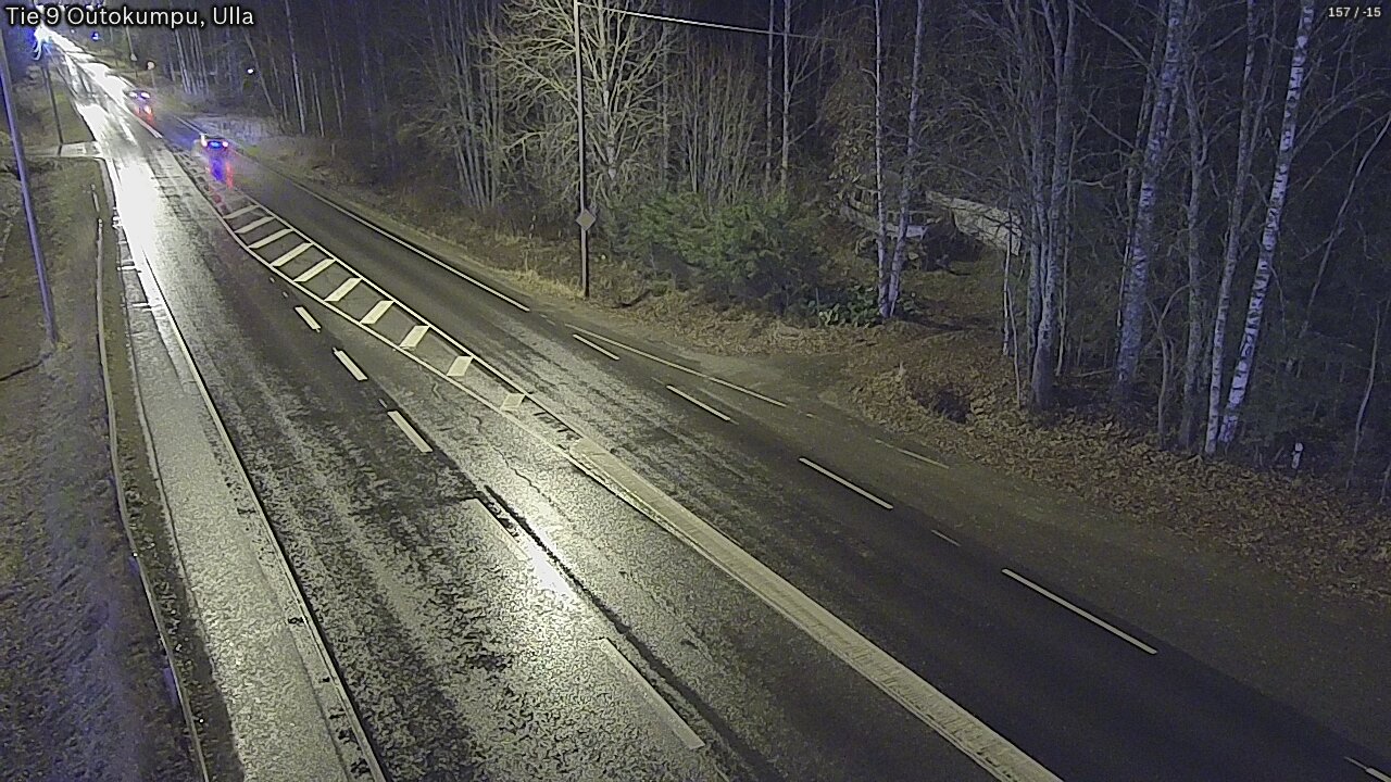 Weather Camera Image Väg 9 Outokumpu, Ulla, Outokumpu, Pohjois-Karjala