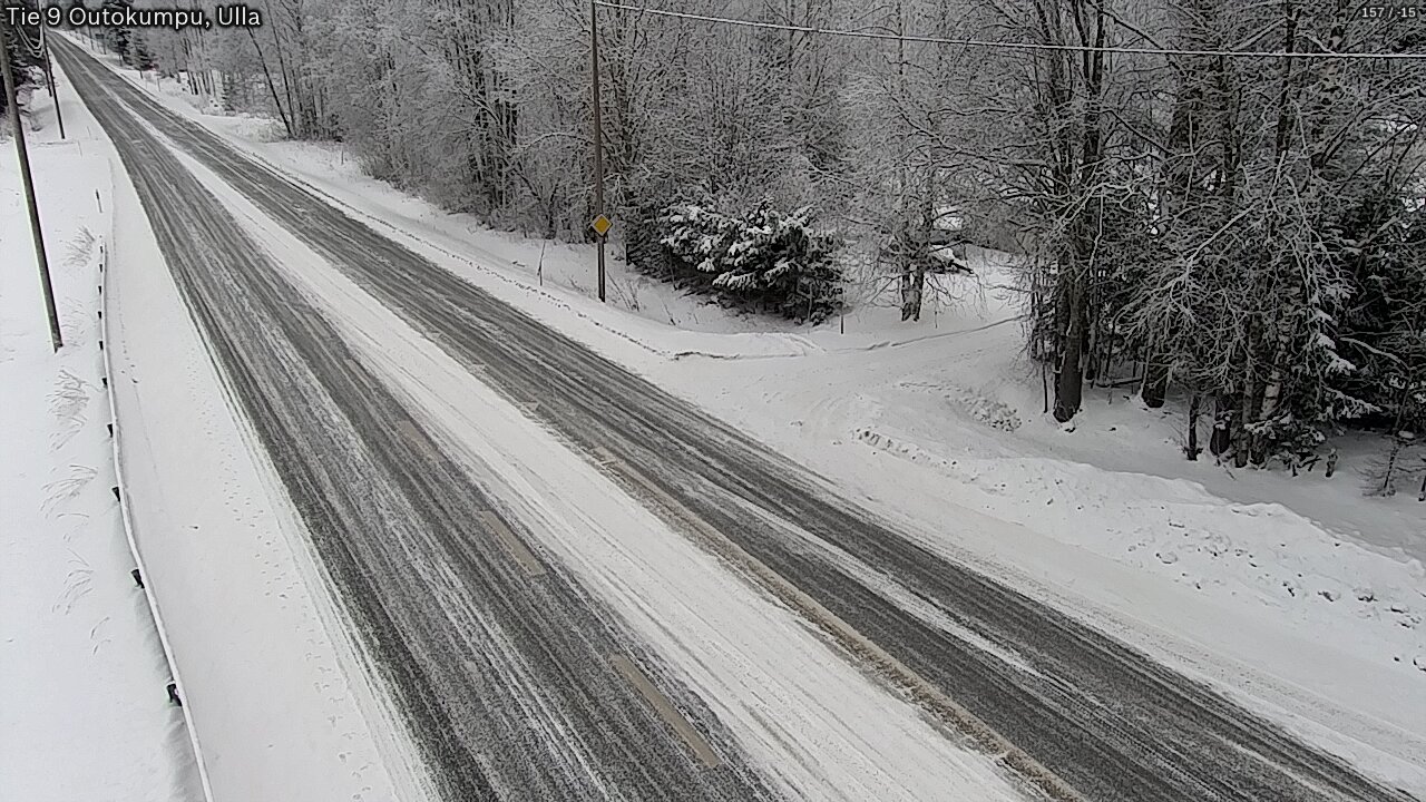 Weather Camera Image Väg 9 Outokumpu, Ulla, Outokumpu, Pohjois-Karjala