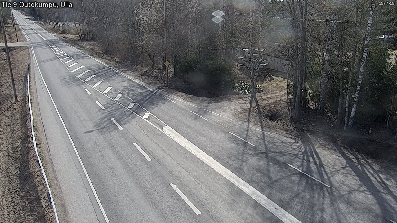 Weather Camera Image Väg 9 Outokumpu, Ulla, Outokumpu, Pohjois-Karjala