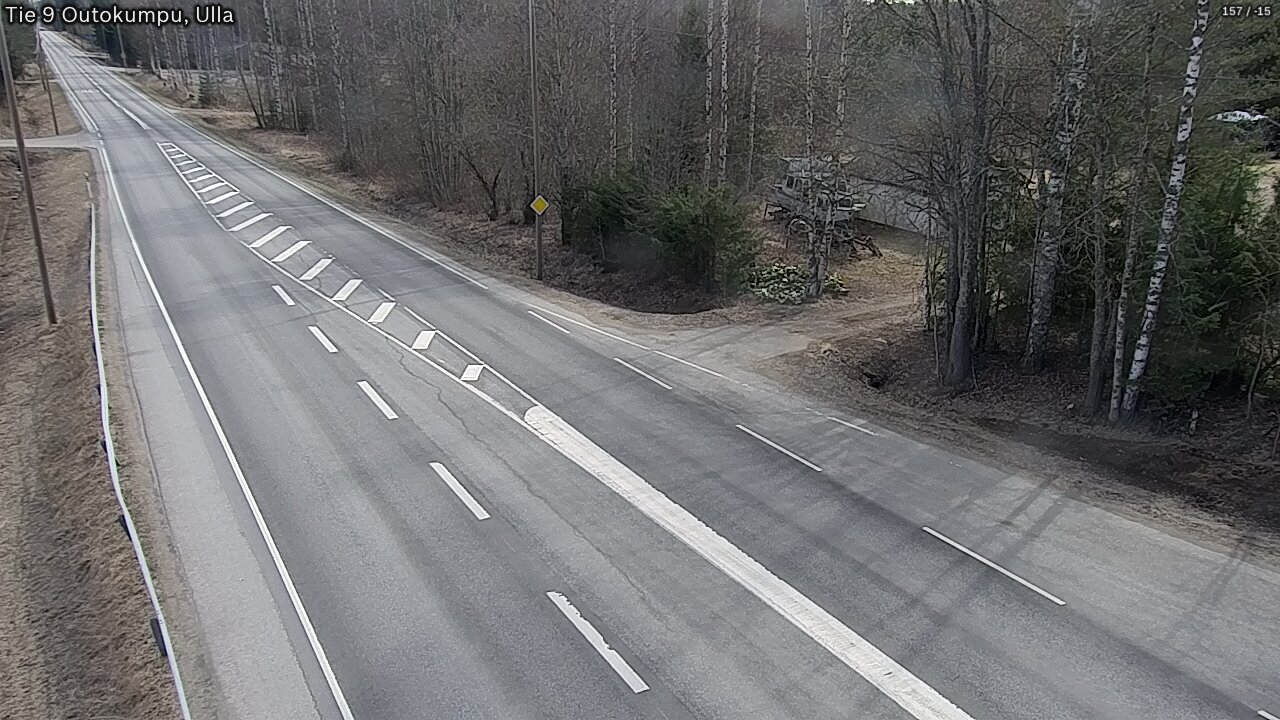 Weather Camera Image Väg 9 Outokumpu, Ulla, Outokumpu, Pohjois-Karjala